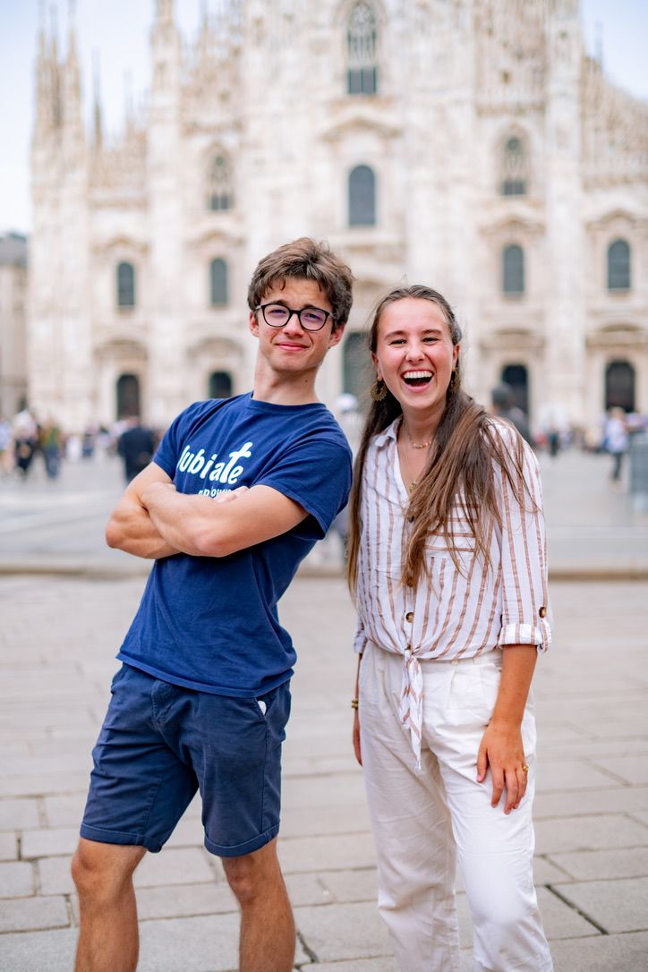 Foucauld et Marie-Liesse à Milan